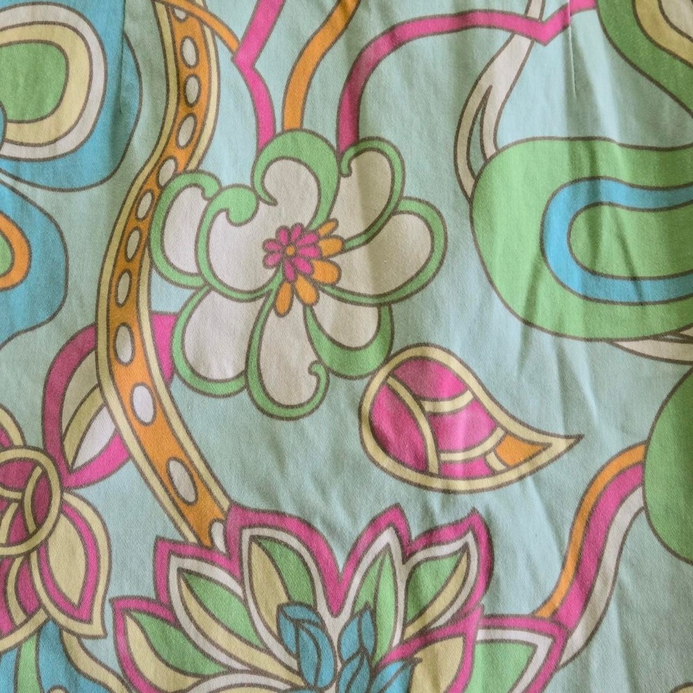 Funky pastel print body con midi dress. United Colors of Benetton. - Picture 3 of 8